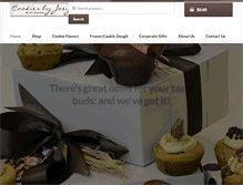 Tablet Screenshot of cookiesbyjoey.com